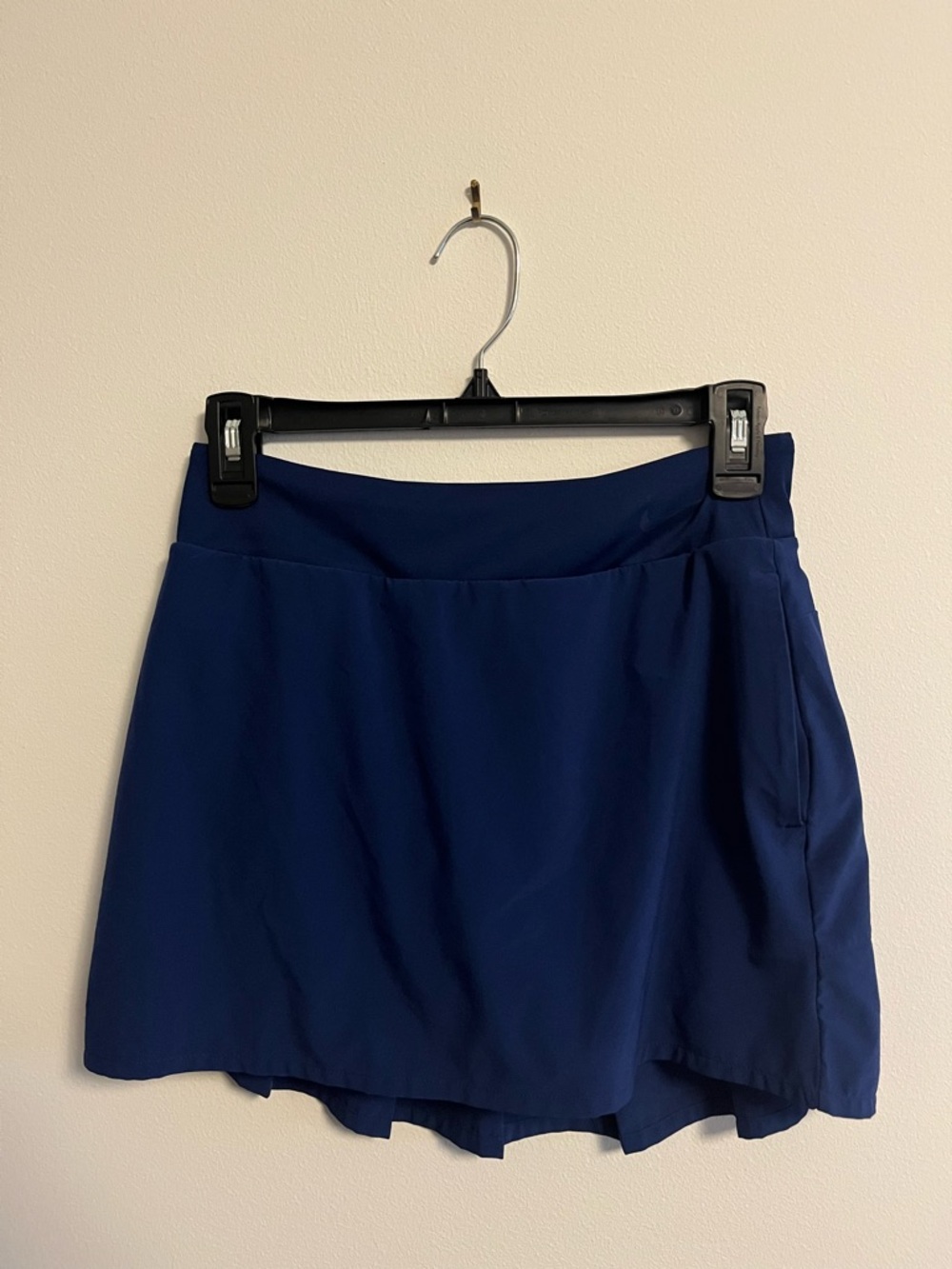 Nike Navy Blue Dry Fit Athletic Skirt with shorts under